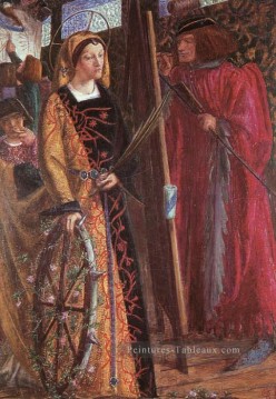  Gabriel Galerie - Sainte Catherine préraphaélite Confrérie Dante Gabriel Rossetti